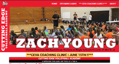 Desktop Screenshot of cuttingedgevolleyballacademy.com